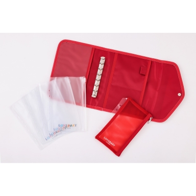 LOVERARY BY FEILER 多機能ケースBOOK STRAWBERRY DOTS : ブランド付録