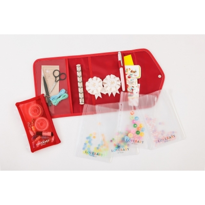 LOVERARY BY FEILER 多機能ケースBOOK STRAWBERRY DOTS : ブランド付録