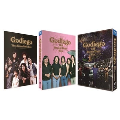 Godiego TBS Dream Time Box (4枚組DVD) : GODIEGO (ゴダイゴ