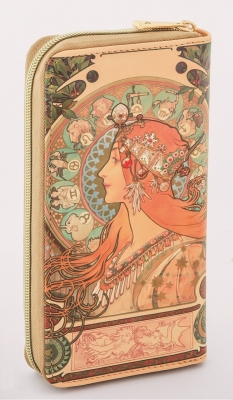【値下げOK】アルフォンス ミュシャ 1月 Janvier 財団証明書付 希少 値下げOK】アルフォンス ミュシャ 1月 Janvier 財団証明書付 希少