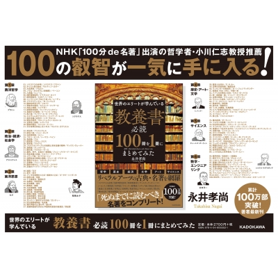 世界のエリートが学んでいる教養書必読100冊を1冊にまとめてみた