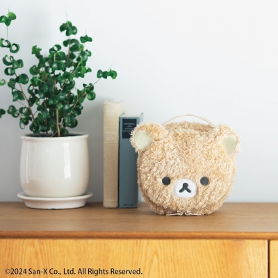 リラックマ ふわふわフェイスバニティポーチbook : ブランド付録つき