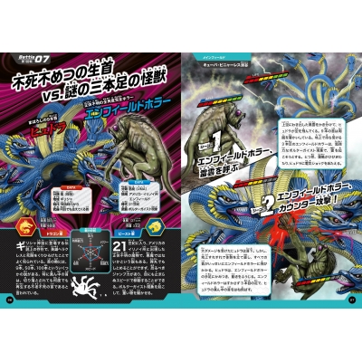 ドラゴンvsビースト 凶獣王 超バトル図鑑 : Bintaro Yamaguchi