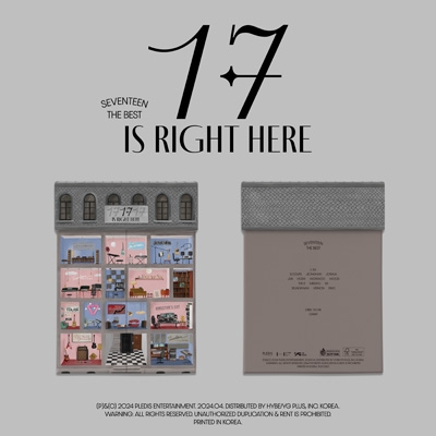 SEVENTEEN BEST ALBUM「17 IS RIGHT HERE」 (2 Version set 