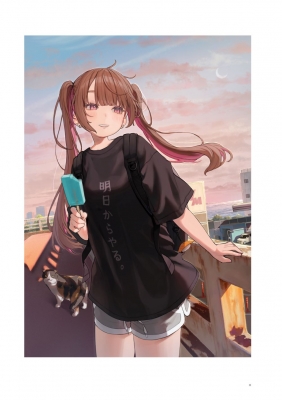 はむねずこ ILLUSTRATION BOOK またね、メランコリア : はむねず