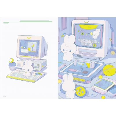 ペパーミント作品集 moonlit : ペパーミント (イラストレーター