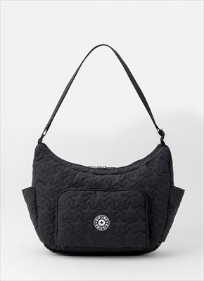 Kipling 整理上手な8ポケット星柄キルティングバッグBOOK : ブランド