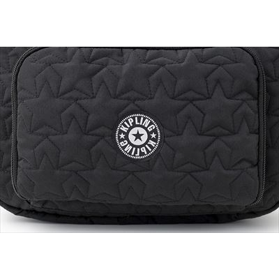 Kipling 整理上手な8ポケット星柄キルティングバッグBOOK : ブランド