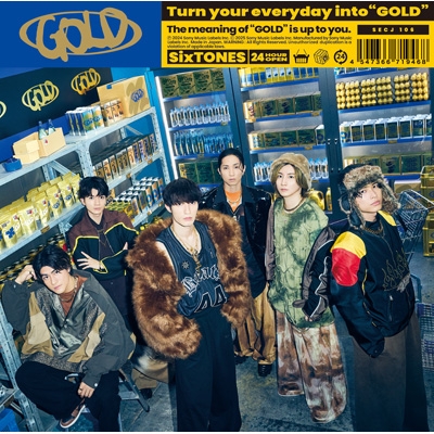 3形態同時購入DVDセット》 GOLD 【初回A盤+初回B盤+通常盤】 : SixTONES | HMV&BOOKS online -  SECJ100SET