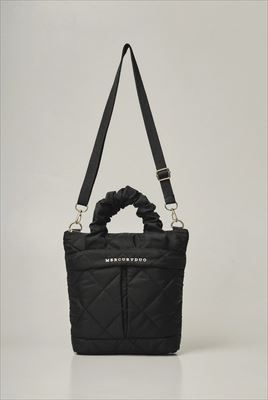 【新品】MERCURYDUO レース 2WAYトートバッグ ショルダー付 MERCURYDUO 2WAYキルティングショルダーバッグ BOOK : ブランド