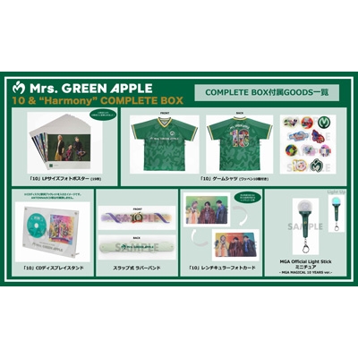 Amazon.co.jp: 【限定盤 Blu-ray】Mrs. GREEN APPLE 10