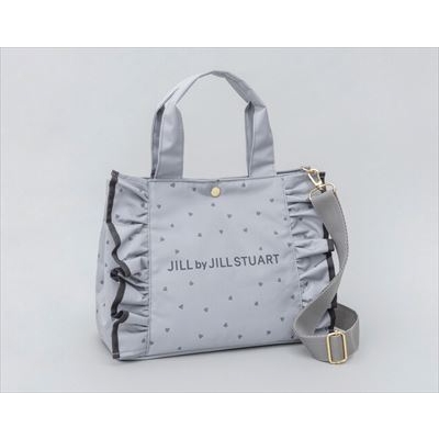 JILL by JILL STUART BOOK ハートフリルバッグ GRAY ver