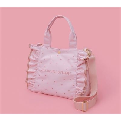 JILL by JILL STUART BOOK ハートフリルバッグ PINK ver