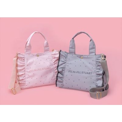 JILL by JILL STUART BOOK ハートフリルバッグ PINK ver