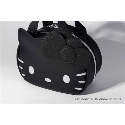 【早い者勝ち！】ハローキティ✖️BRILMY ズボラに優しいコスメポーチ　黒 Amazon.co.jp: HELLO KITTY × BRILMY 中身が見えて時短がかなう