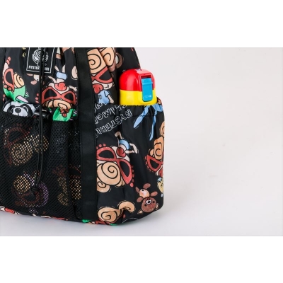 HYSTERIC MINI 2WAY TOTE←→BACKPACK BOOK BLACK ver