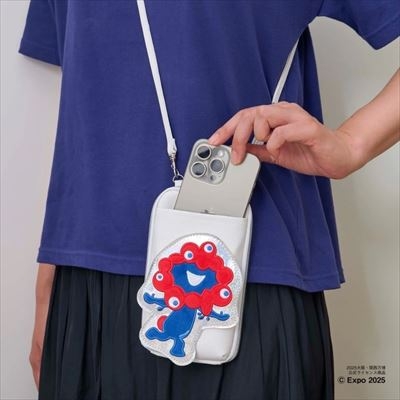 大阪・関西万博公式キャラクター ミャクミャク スマホポシェットbook