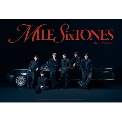 SixTONES アルバムセット 3形態同時購入Blu-rayセット》MILESixTONES -Best Tracks-【初回