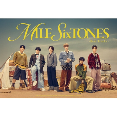 SixTONES アルバムセット 3形態同時購入Blu-rayセット》MILESixTONES -Best Tracks-【初回盤A+