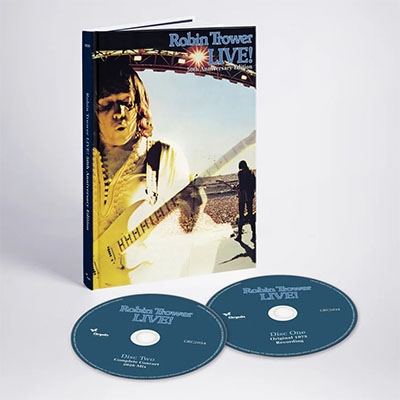 ROBIN TROWER,新品LP,ロビン・トロワー,直筆サイン入り,レコード Robin Trower Live！: 50th Anniversary Edition (2CD) : Robin Trower