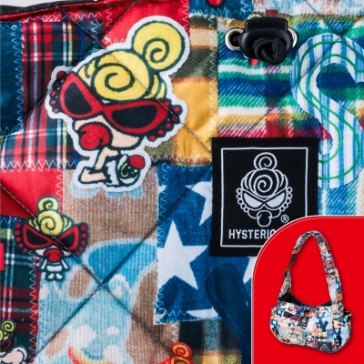 ヒスミニ/3点セット HYSTERIC MINI BIG PUFF SHOULDER BAG BOOK : ブランド付録つき