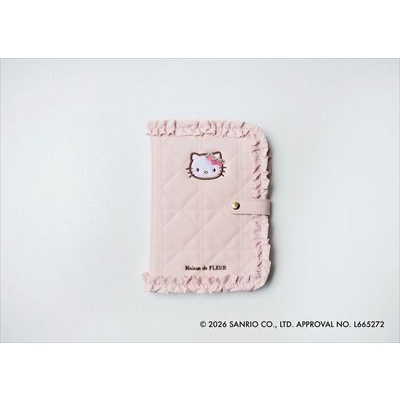 Maison de FLEUR×HELLO KITTY いちごマルチケースBOOK PINK : ブランド