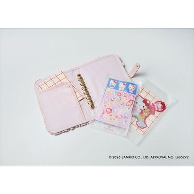 Maison de FLEUR×HELLO KITTY いちごマルチケースBOOK PINK : ブランド