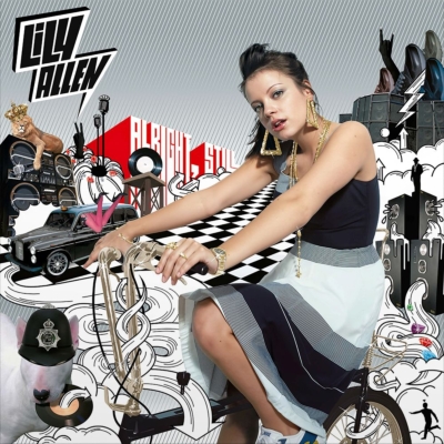 LILY ALLEN 7インチレコード2枚セット Alright, Still (クリスタルクリア・ヴァイナル仕様/アナログレコード