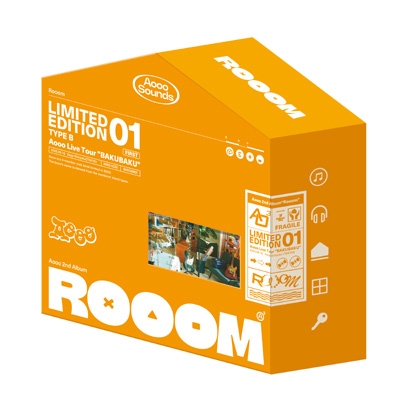 Rooom【初回生産限定盤B】(CD+Blu-ray) : Aooo | HMV&BOOKS online Rooom【初回生産限定盤B】(CD+Blu-ray) : Aooo | HMV&BOOKS online