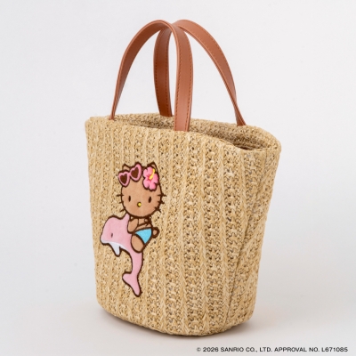 HELLO KITTY かごバッグBOOK pink dolphin ver. : ブランド付録つき