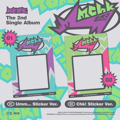 チェキ抽選権利付》 2nd Single Album: Mmchk (UmmSticker Ver
