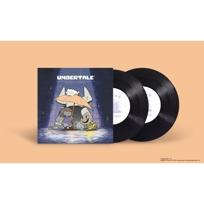UNDERTALE Piano Arrangement Album -Echoes Beneath Vinyl LP (2枚組