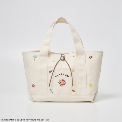 BAYFLOW × HELLO KITTY 刺繍ロゴトートバッグ BOOK : ブランド付録つき