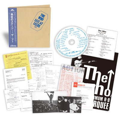 Live At Leeds 【生産限定盤】(SHM-CD) : The Who | HMV&BOOKS online