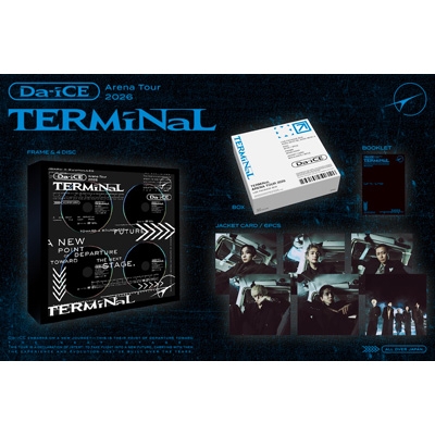 Da-iCE ARENA TOUR 2026 -TERMiNaL-【初回生産限定盤】(4DVD) : Da-iCE