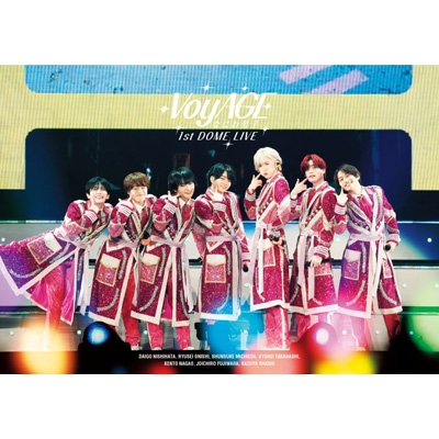 2形態同時購入DVDセット》なにわ男子 1st DOME LIVE 'VoyAGE'【初回