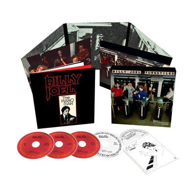 洋楽CD 22枚セット ビリー・ジョエル レッチリ Turnstiles -50th Anniversary Edition (4CD+Blu-ray) : Billy Joel