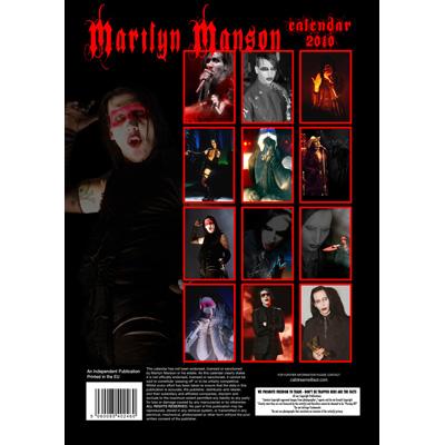 マリリン・マンソン / 2010年輸入カレンダー : Marilyn Manson