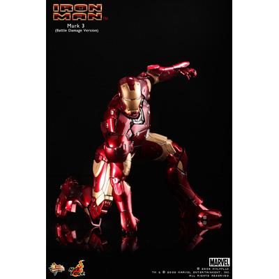 Movie Masterpiece 1 / 6 Figure: アイアンマン・マーク3(バトル