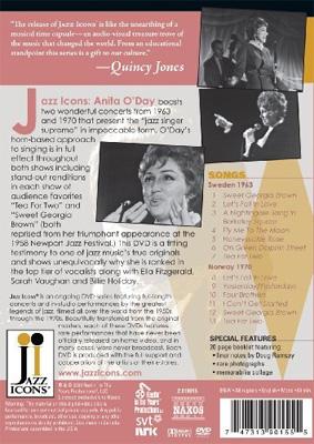 ミュージック Jazz Anita Oday Live in 63 & 70 DVD Live In '63 & '70 : Anita O'day | HMV&BOOKS online - JI2119015