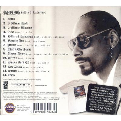 Malice N Wonderland (+t-shirt)( : Snoop Dogg | HMV&BOOKS online