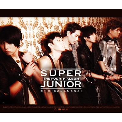 SUPER JUNIOR 4TH ALBUM 第4集 『美人（BONAMANA）』(+DVD) : SUPER ...