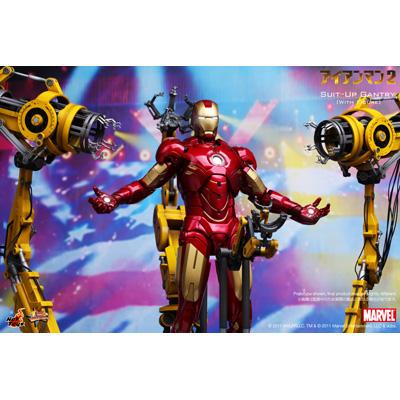 ホットトイズ1/6ダイキャスト アイアンマンMk4（スーツ装着機付） ダイ