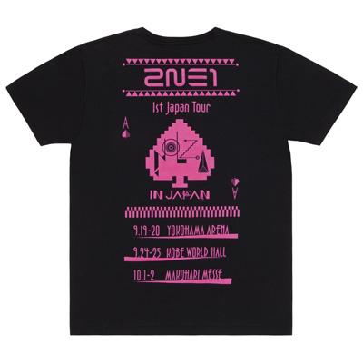 Tシャツ BLACK(S): 2NE1 1st Japan Tour “NOLZA in Japan” : 2NE1