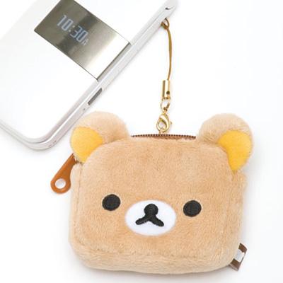 コリラックマ　ぬいぐるみ付きおでかけポーチ リラックマ - ぬいキャリーポーチ（お空のくるりんわたあめ