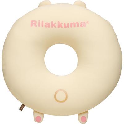 ドーナツ型ビーズクッション（コリラックマ） : リラックマ