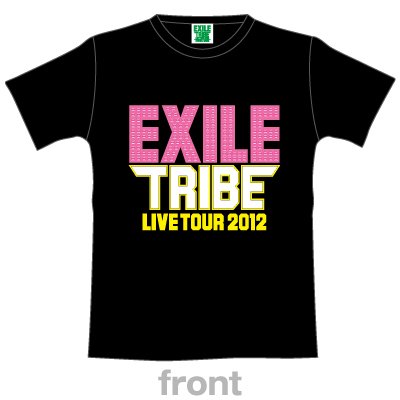 EXILE ツアーグッズ ツアーTシャツ（黒）【S】 : EXILE | HMV&BOOKS