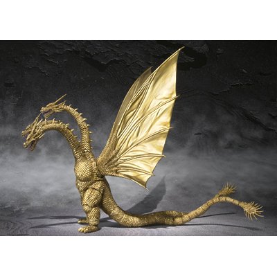 ‼️モンスターアーツファイヤ〜ドラゴン、キングギドラ、ギャオス 3点セット‼️ S.H.MonsterArts】Let's take control of King Ghidorah 2019