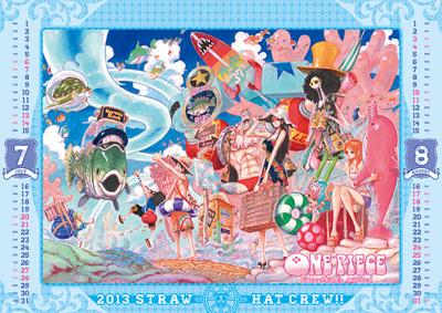 ONE PIECE コミックカレンダー2013 壁掛け型 : 尾田栄一郎 | HMV&BOOKS