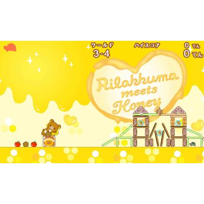 ねらって!とばして! リラックマ ぐらぐらスイーツタワー : Game